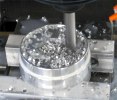 Screw collar pocket milling