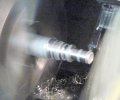 Bolt endcap on CNC lathe