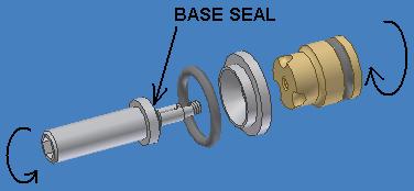 Piston disassembly