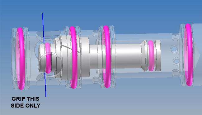 Fire piston removal