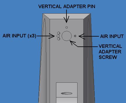 Vertical adapter