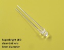 3-mm superbright LED