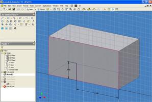 Changed construction sketch