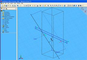 Angled 3d sketch