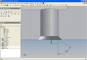 Project geometry command